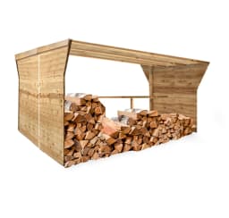 Abri bûches – BOIS – 13 stères – EMABRI-AB13 - Image 1