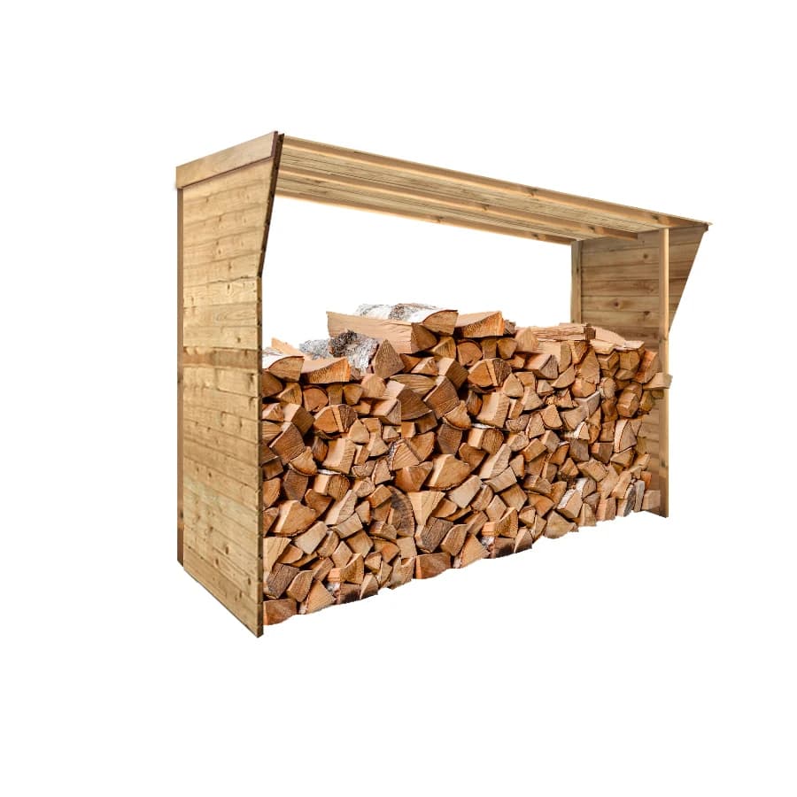 Abri bûches – BOIS – 2,5 stères – EMABRI AB02