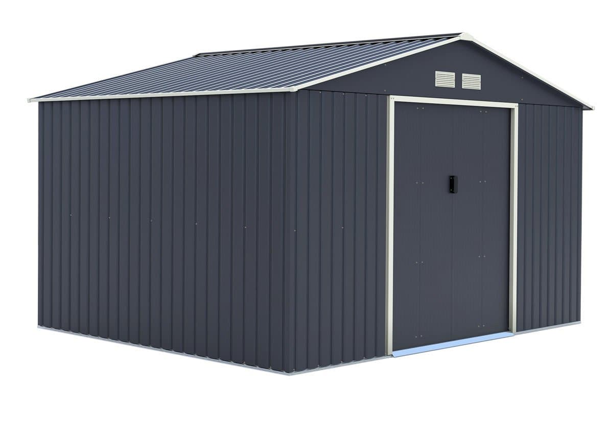 Abri de jardin en métal 8,67 m² à prix direct usine
