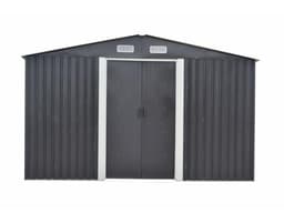 Abri de jardin gris en acier galvanisé 12,5 m² – Tarif direct usine - Image 4