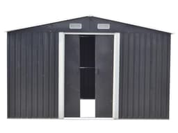 Abri de jardin gris en acier galvanisé 12,5 m² – Tarif direct usine - Image 5
