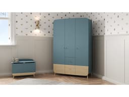 Banc coffre pour enfant  » Firmiana  » – Bleu - Image 2