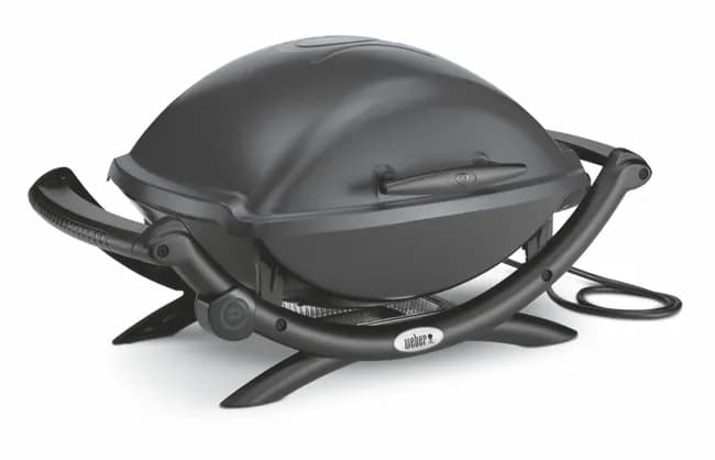 Barbecue électrique WEBER Q2400, couleur gris argenté