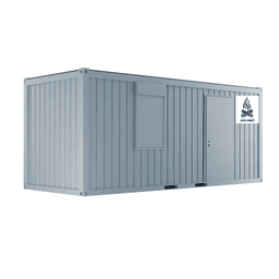 Bureau modulaire 20 pieds monté (1 porte, 1 fenêtre, isolation PU) - Image 2