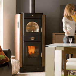 Chaudière bois pour chauffage central avec ECS + four Ramata Clementi - Image 2