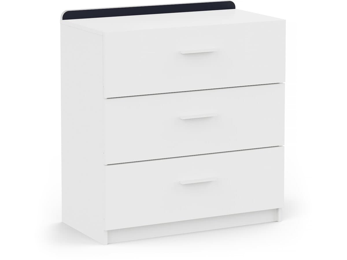 Commode pour enfant « Reverso » – Blanc mat
