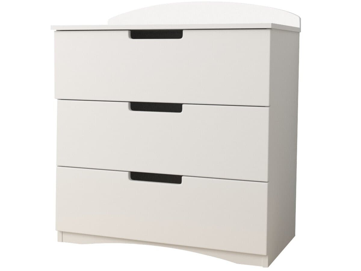 Commode pour enfants « Classic » – 80,5 x 80 x 41 cm – Blanc