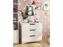 Commode pour enfants « Classic » – 80,5 x 80 x 41 cm – Blanc - Image 3