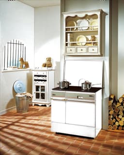 Cuisinière à bois GODIN Arpège Blanc 10.5 kW - Image 1