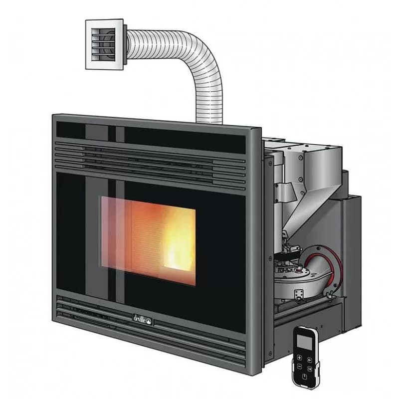 Insert à granulés LIERA 80 – Deville