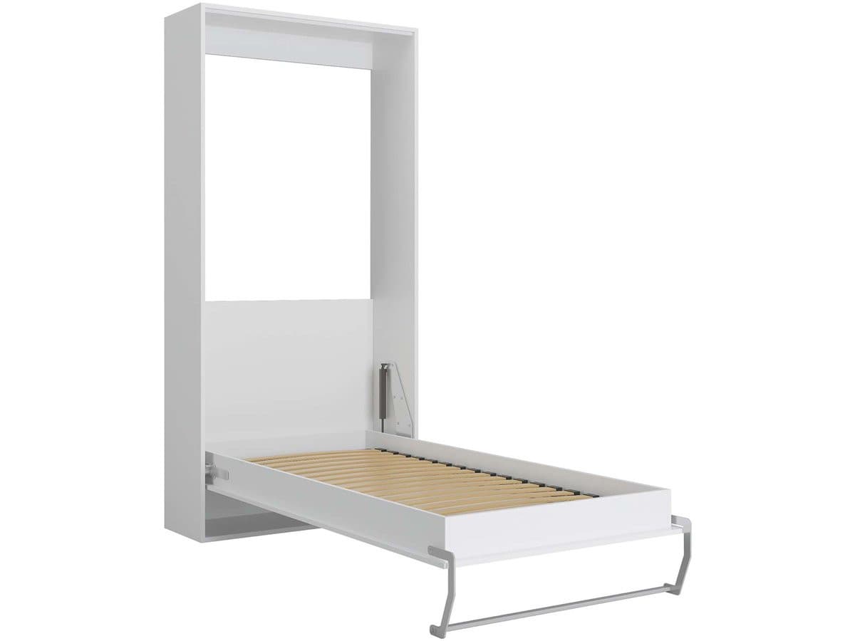 Lit escamotable « SMA » – 90 x 200 cm – Blanc