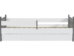 Lit gigogne pour enfant « Adria » – 90 x 190 cm – Blanc - Image 5