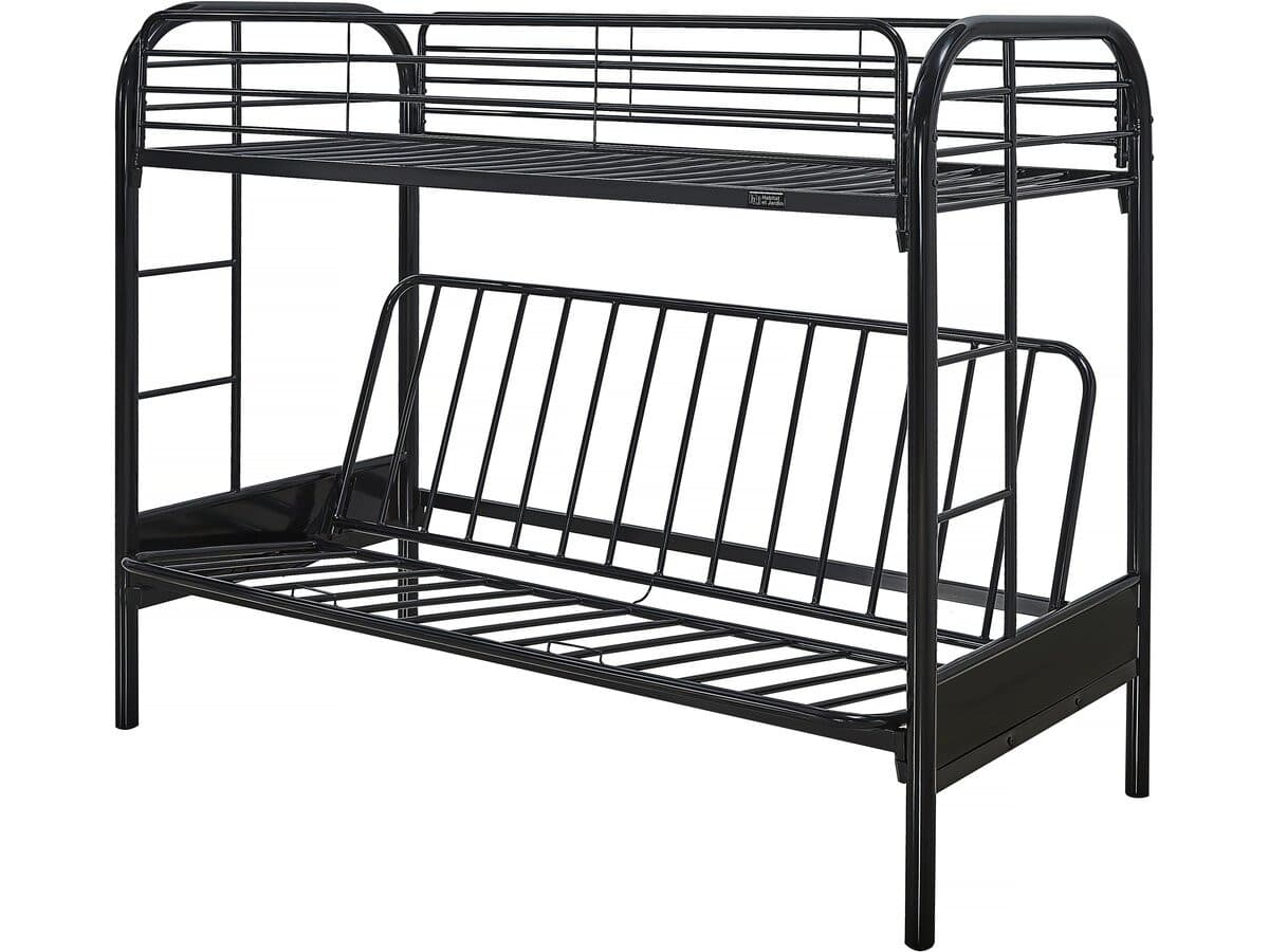 Lit mezzanine « POLO » – 90 x 190 cm – Noir