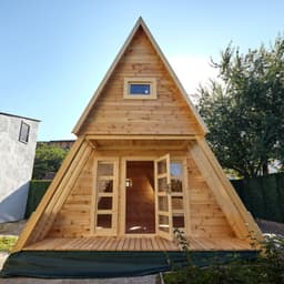 Maison de jardin en bois – TYPE A – 18m² surface habitable – Gardy Shelter - Image 1