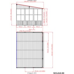 Pavillon adossé Charlestone Mural - Image 5