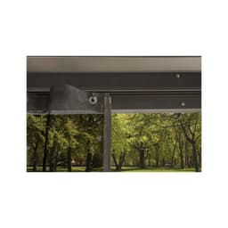 Pergola 3x4m Moreno alu anthracite et toit en acier galvanisé – SOJAG - Image 2