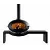 Poêle à bois BRIO sur banc – INVICTA