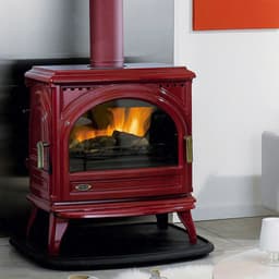 Poêle à bois LE CARVIN émaillé – GODIN - Image 1