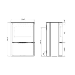 Poêle à bois – O1 XL- EMBER - Image 4
