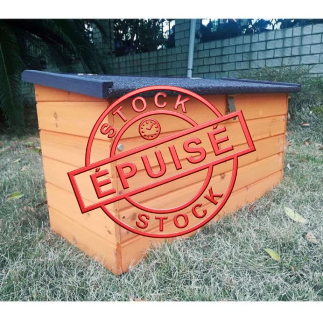 Pondoir 2 places en bois FSC pour poulailler