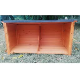 Pondoir 2 places en bois FSC pour poulailler - Image 3