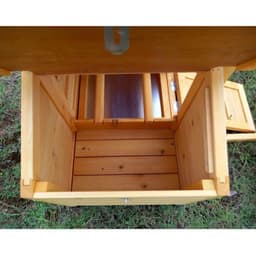 Poulailler compact pour 1 à 2 poules avec toit en shingle - Image 3