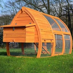 Poulailler en bois pour 2 à 5 poules, 172x76x102 cm, idéal pour jardin - Image 1