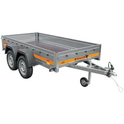 Remorque bâchée TEMA ECO2612/2 double essieu 263×125 cm Gris - Image 3