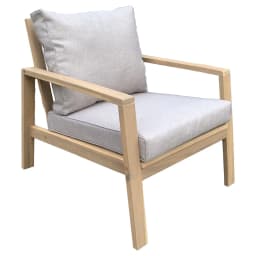 Salon de jardin 2 places en bois d’acacia - Image 3