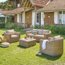 Salon de Jardin BALI – Ensemble 5 Places - Image 1