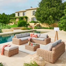 Salon de jardin SAVANA 9 places - Image 1