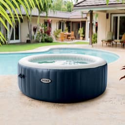 Spa Intex PureSpa Blue Navy 4 places avec bulles de luxe - Image 3