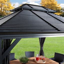 Tonnelle de jardin Mykonos 364x484cm en aluminium thermolaqué – SOJAG - Image 4