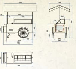 Vitrine à glace – Chariot Carretino - Image 5