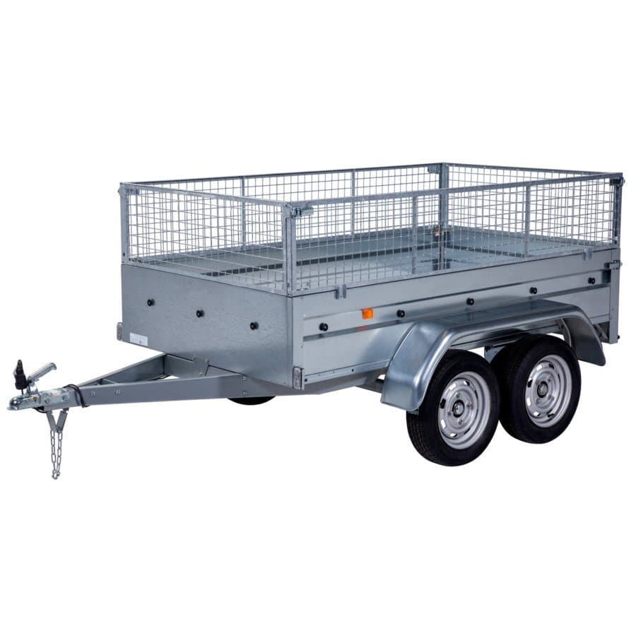 Rehausse grillagée à clip 230 x 130 cm pour remorque Norauto Regular 100 2M30